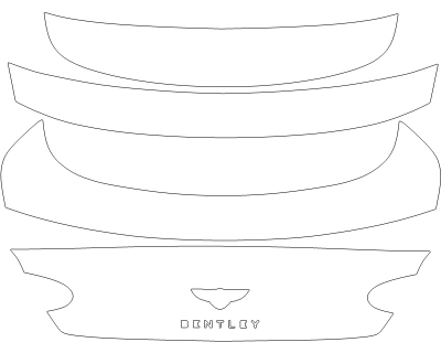 2023 BENTLEY GT A TRUNK