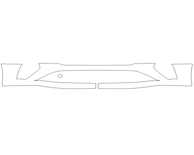 2023 BENTLEY GT AZURE BUMPER