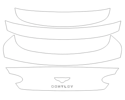 2023 BENTLEY GT MULLINER TRUNK