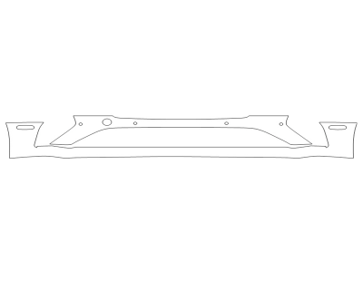 2023 BENTLEY GT S BUMPER WITH SENSORS