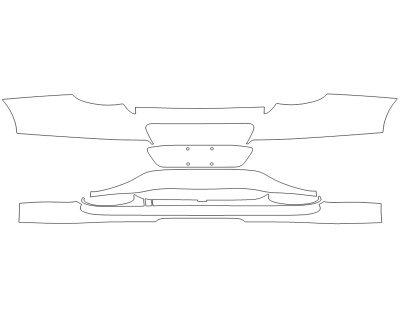 2023 BENTLEY GT S REAR BUMPER