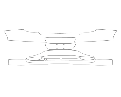 2023 BENTLEY GT SPEED REAR BUMPER