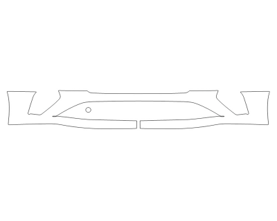 2023 BENTLEY GTC SPEED EDITION 12 BUMPER