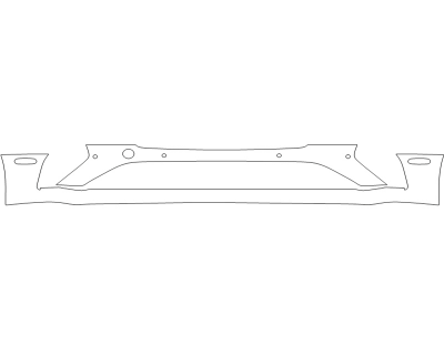 2023 BENTLEY GTC SPEED EDITION 12 BUMPER WITH SENSORS