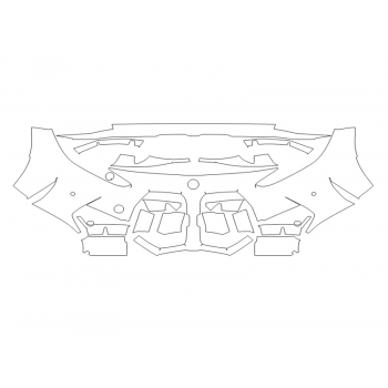 2023 BMW M3 CS BUMPER WITH SENSORS