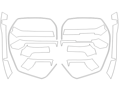 2023 BMW M3 CS GRILL