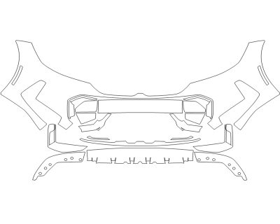 2023 BMW M340I XDRIVE BUMPER