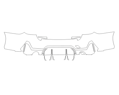 2023 BMW M340I XDRIVE REAR BUMPER