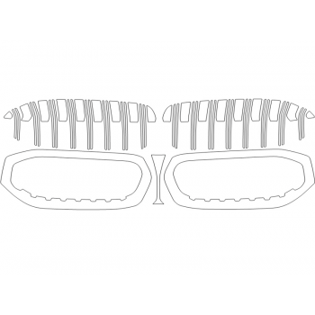 2023 BMW M340I XDRIVE GRILL