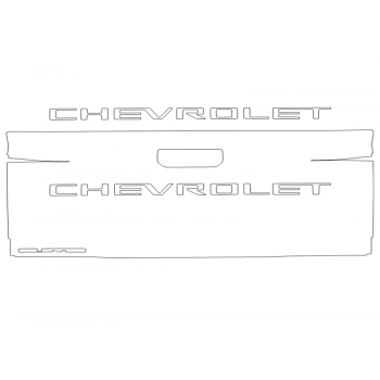 2023 CHEVROLET COLORADO ZR2 TAILGATE W/ EMBLEMS