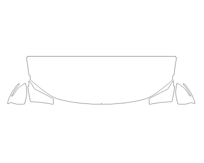 2023 HYUNDAI SANTA CRUZ SE HOOD FENDERS MIRRORS 24 INCH (WRAPPED EDGES)