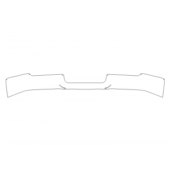 2024 RAM RAM 2500 LARAMIE REAR BUMPER