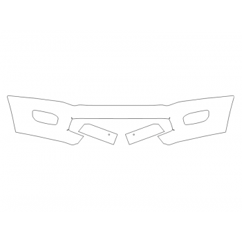 2024 RAM RAM 2500 TRADESMAN BUMPER (MULTI PIECE)