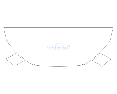 2023 FORD ESCAPE PLATINUM HOOD FENDERS MIRRORS 24 INCH (WRAPPED EDGES)