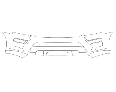 2023 FORD EXPEDITION KING RANCH BUMPER