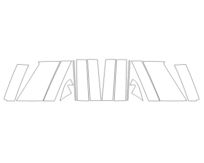 2023 FORD EXPEDITION KING RANCH B PILLARS