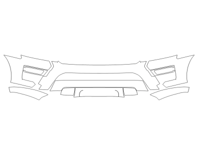 2023 FORD EXPEDITION KING RANCH MAX BUMPER
