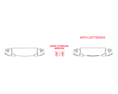 2023 FORD EXPEDITION LIMITED MAX HOOD FENDERS MIRRORS 24 INCH