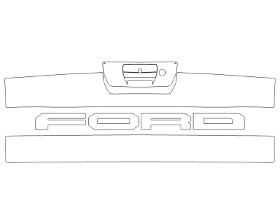 2023 FORD F-150 RAPTOR TAILGATE KIT