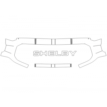 2023 FORD F-150 SHELBY GRILL W/STRIPES