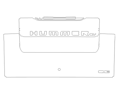 2023 GMC HUMMER EV PICKUP TAILGATE KIT