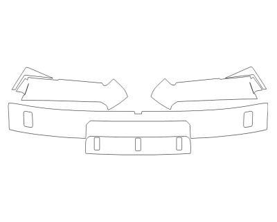 2023 GMC HUMMER EV SUV ROOF PILLARS