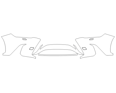 2023 LEXUS NX 350 BASE BUMPER WASHERS