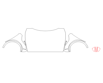 2023 LEXUS RX 350H BASE FULL HOOD FENDERS MIRRORS(WRAPPED EDGES)