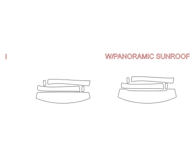 2023 LEXUS RX 350H BASE ROOF PILLARS