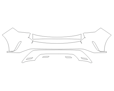 2023 LEXUS RX 350H PREMIUM + REAR BUMPER