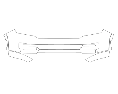 2023 JEEP WAGONEER SERIES II BUMPER