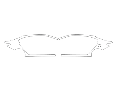 2023 KIA RIO S REAR FULL FENDERS