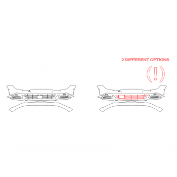 2023 KIA SPORTAGE EX BUMPER WITH SENSORS