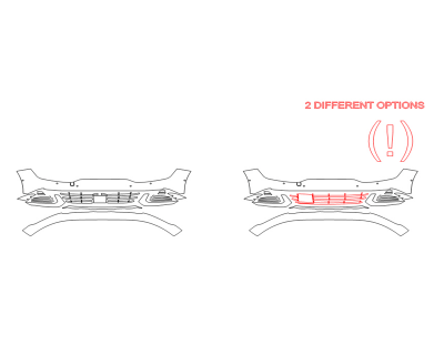 2023 KIA SPORTAGE LX BUMPER WITH SENSORS