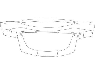 2025 LAND ROVER RANGE ROVER FIRST EDITION REAR BUMPER WITH SENSORS