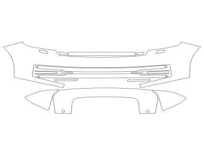 2025 LAND ROVER RANGE ROVER SE BUMPER