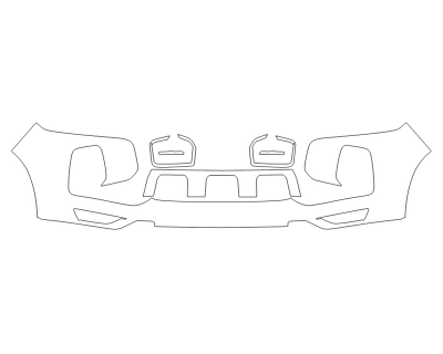 2023 MITSUBISHI ASX ES BUMPER