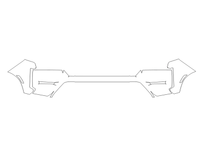 2023 NISSAN FRONTIER PRO 4X BUMPER