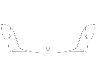 2023 PORSCHE CAYENNE E-HYBRID HOOD FENDERS MIRRORS 24 INCH