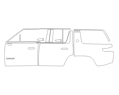 2024 RIVIAN R1S ADVENTURE DRIVER SIDE