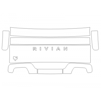 2024 RIVIAN R1T ADVENTURE PACKAGE TAILGATE