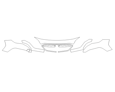 2023 SUBARU WRX GT BUMPER (MULTI PIECE)