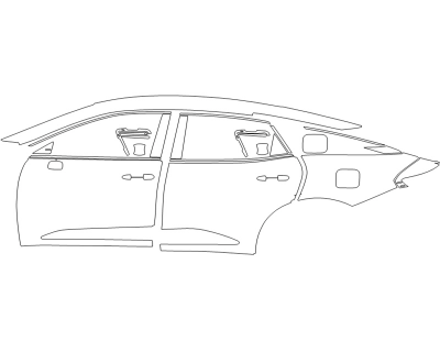 2023 TOYOTA CROWN LIMITED DRIVER SIDE