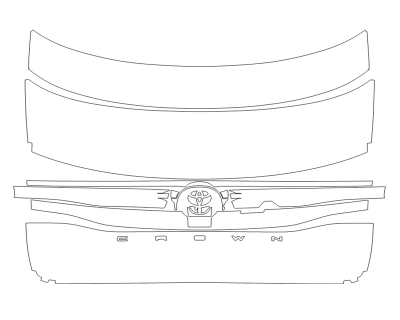 2023 TOYOTA CROWN LIMITED TRUNK