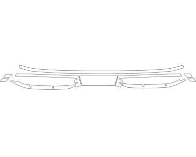 2023 TOYOTA CROWN LIMITED GRILL