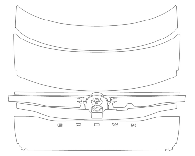 2023 TOYOTA CROWN PLATINUM TRUNK