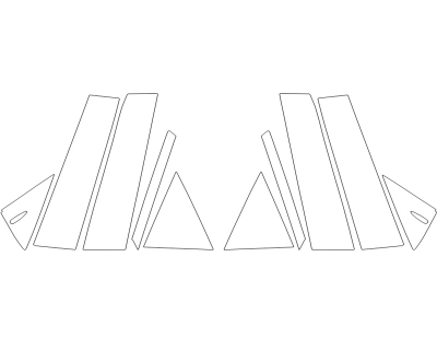 2023 TOYOTA CROWN PLATINUM B PILLARS