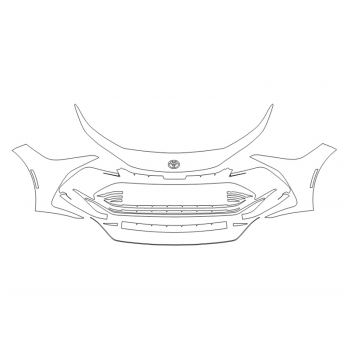 2023 TOYOTA CROWN XLE BUMPER