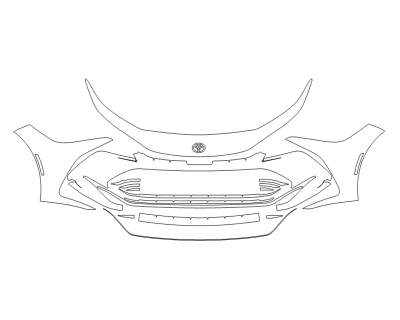 2023 TOYOTA CROWN XLE BUMPER