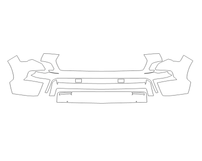 2023 TOYOTA SEQUOIA CAPSTONE BUMPER